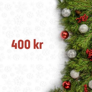 Gåvokort 400kr
