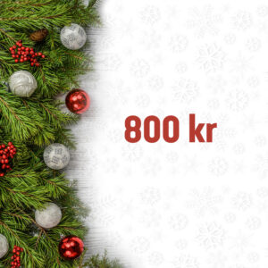 Gåvokort 800kr